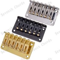 WK-A Set 78mm 6 String Roller Saddle Bridge for Electric Guitar - Chrome &amp; Gold &amp; Black for choose