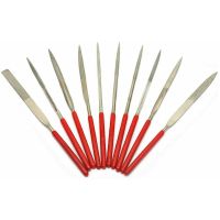 WK-Guitar Nut File Needle Fret Saddle Files Guitar Repair Luthier Tool for Guitar Tool (Set of 10)