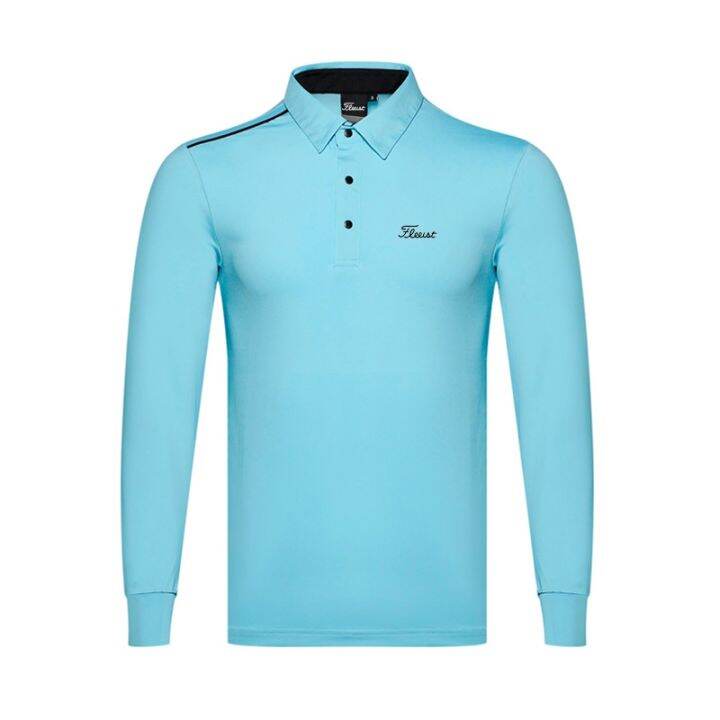 le-coq-g4-pxg1-odyssey-xxio-j-lindeberg-titleist-utaa-golf-clothing-mens-quick-drying-breathable-non-ironing-lapel-casual-sports-polo-shirt-top-long-sleeved-t-shirt