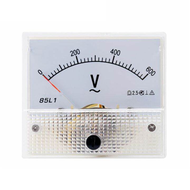 1pc-85l1ตัวชี้มาตรวัดแรงดันไฟฟ้า-ac-class-2-5แรงดันไฟฟ้าอนาล็อกโวลต์มิเตอร์แผงมิเตอร์