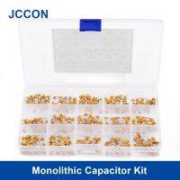 450Pcs Ceramic Capacitor Assorted Kit Multilayer Ceramic Capacitors 50V 10pF-100NF 15Values x 30Pcs=450Pcs