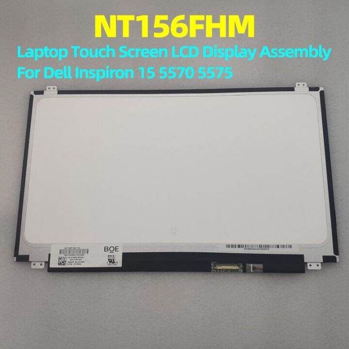 Original Laptop Touch Screen NT156FHM T00 TF86G LCD Display Assembly