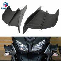 waase Universal Motorbike Winglet Shark fin Aerodynamic Wing Kit Motorcycle Spoiler Fairing MT07 MT09 R3 ZX-6R CB650R CB650F