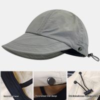 หมวกกันแดด Topi Memancing เกาหลีพับได้สำหรับผู้หญิงแบนเนอร์ Topi Bucket หมวกชาวประมง