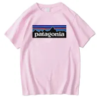 [ส่งของ]Patagonia เสื้อยืดคอก ลมแขนสั้นสําหรับผู้ชาย