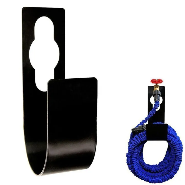 Stainless Steel Wall Mount Garden Hose Holder Hose Hanger Metal Hose