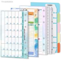 ✆⊕❃ A6 Budget Page Loose Leaf Notebook Refill Spiral Binder Inner Page Weekly Monthly Inside Paper Budgeting Money Organizer