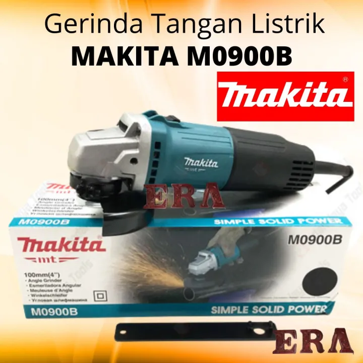 MAKITA - Mesin Gerinda Tangan 4" M0900B Angle Grinder Gerenda Grenda ...