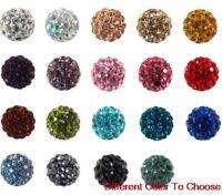 【CW】✹✸☞  10mm 8mm 6mm 12mm 14mm 50 pcs/lot can choose mixed white y345 round disco  Beads necklace ball