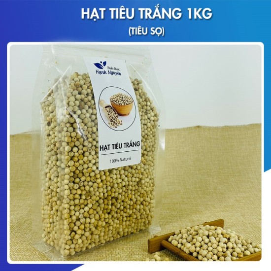 1kg hạt tiêu sọ tiêu trắng - gia vị đặc biệt cho món ăn - ảnh sản phẩm 1