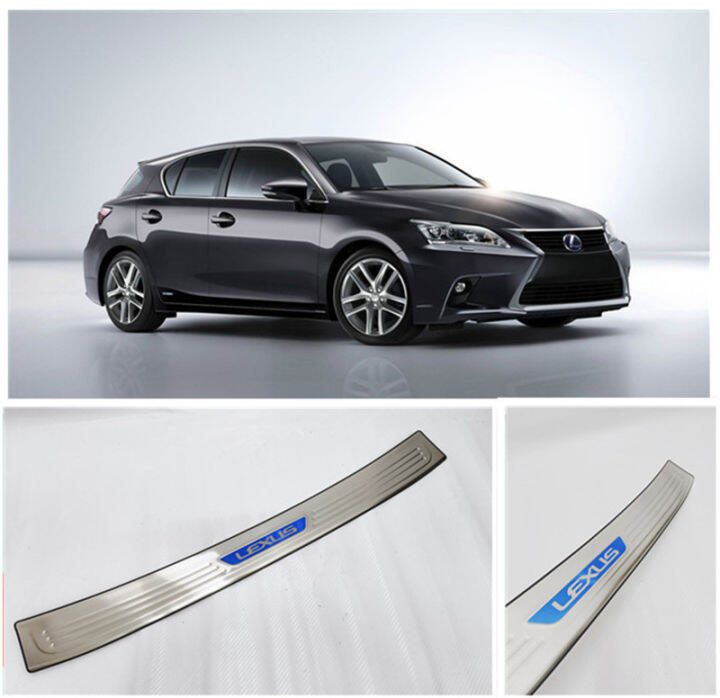 LEXUS CT 200H 20112017 Rear Bumper Guard Trunk Protector Stainless Steel Lazada