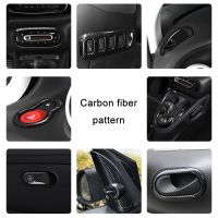 Car Fog Lamp Lift Tank Cover Door Bowl Handle Sticker Rearview Mirror For Smart Forfour Fortwo 453 Outlet Frame Gear Storage Box