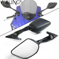 Motorbike Side Mirrors For Yamaha YZF R25 R15 R3 YZF-R3 YZF-R25 YZF-R15 YZFR3 YZFR15 YZFR25 Mirrors Rear View Mirror Carbon Look