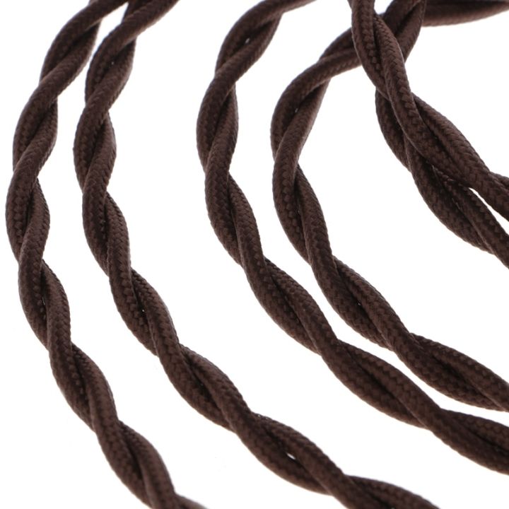 2-m-2x0-75-coffee-vintage-retro-twist-braided-fabric-light-cable-electric-wire