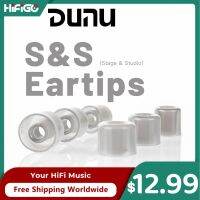 DUNU S S (Stage Studio) Silicone Eartips For 4.0mm-6mm Nozzle S/M/L/XL Universal Silicone Ear Tips for Headphone Earbuds