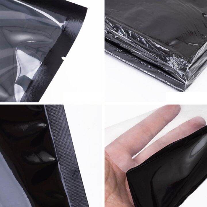 tetp-100pcs-black-nylon-vacuum-food-bags-home-sausage-dried-fruit-fresh-sealing-packaging-storage-kitchen-favor-wholesale