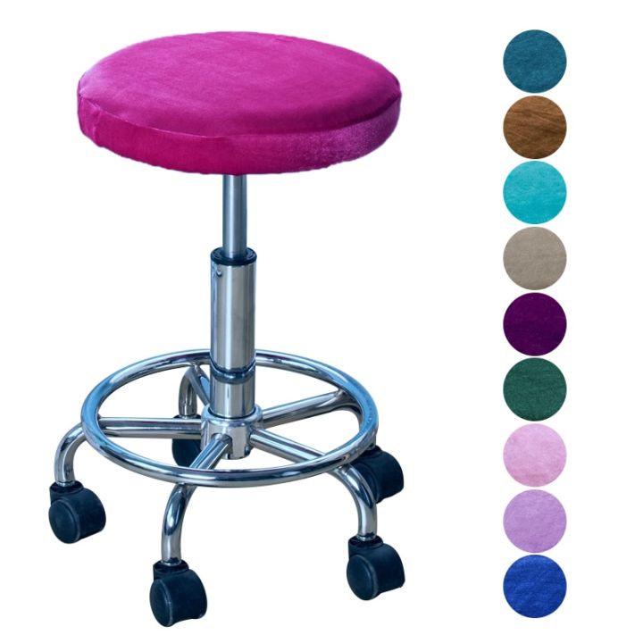 Velvet Bar Stool Cushion Chair Stool Stretch Protector For 12 15