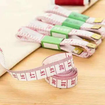 60 Inch/150cm Dual Sided Scale Multicolor Soft Knitting Needles Tape Body  Measuring Buttons Sewing Ruler Tailor Measurement Tool - AliExpress