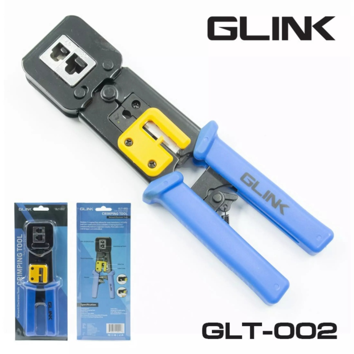 glink-glt-002-cable-pliers-lan-002-คีมเข้าหัวสาย-lanตัวผู้-สายโทรศัพท์-ของแท้