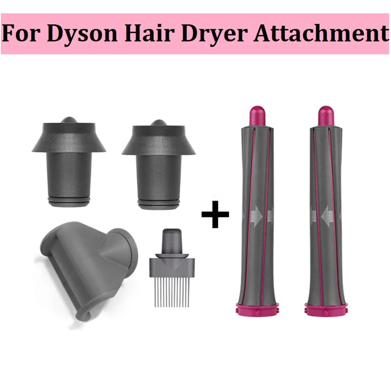 Hair Dryer Curling Attachment Automatic Curling Nozzle Wide Tooth Comb  Magic for Dyson Supersonic Hair Dryer Styler Tool | Lazada