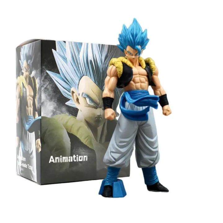 31cm Dragon Ball Z Super Blue Gogeta Action Figure Grandista Ssj Ssj4  Figurine PVC Anime Goku Vegeta DBZ Dragonball Figure Toy - AliExpress