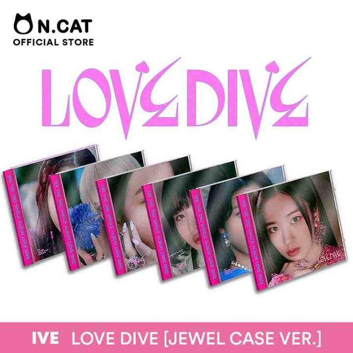 ♦ IVE LOVE DIVE [JEWEL CASE VER.] Lazada PH