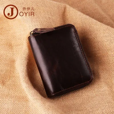 【CC】Slots card holders men leather card id holders Blocking Rfid Wallet Unisex Security Information Purse zero wallet card holder