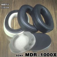 แผ่นรองหูแทน MDR-1000X WH-1000XM3หูฟังหนังแกะโปรตีนหน่วยความจำโฟมหูหมอนอิง