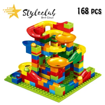 Marble Run Race Building Block Maze Toy Set 113 pcs by The Magic Toy  ShopThe Magic Toy Shop