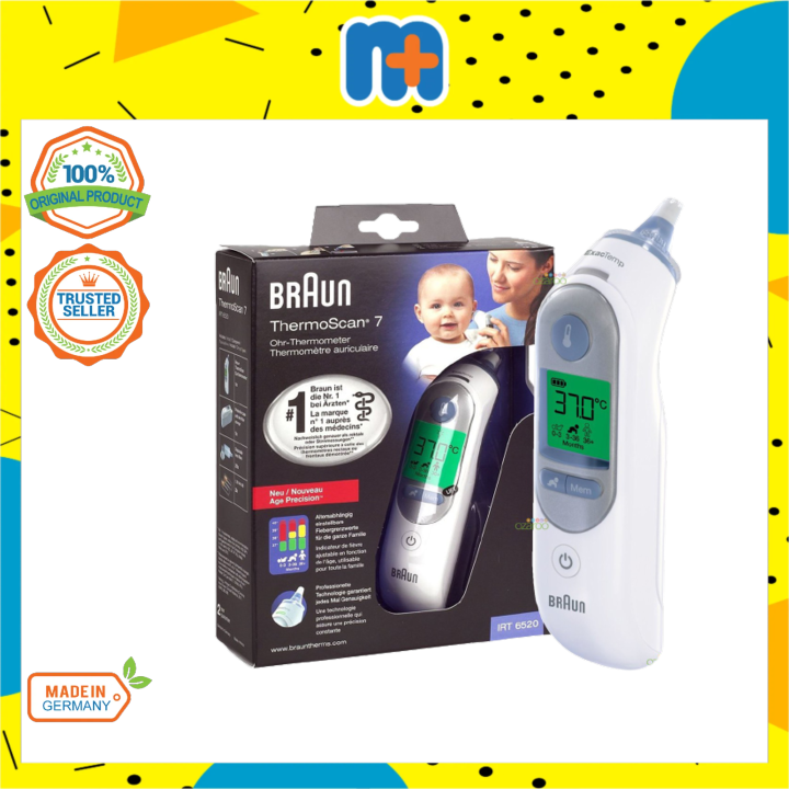 [MPLUS] BRAUN Thermoscan 7 Irt 6520 Thermometer Lazada