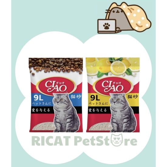 Cát vệ sinh cho mèo ciao - túi 9l - ảnh sản phẩm 1