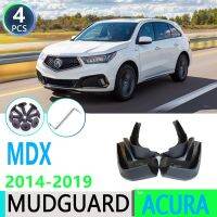 สำหรับ Acura MDX YD3 2014 ~ 2019 2015 2016 2017 2018แผ่นบังโคลนชายบังโคลนแบบกระเด็น