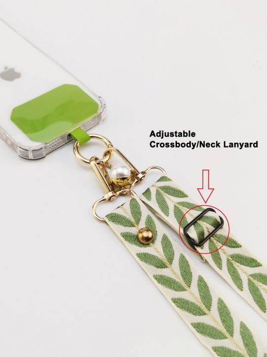 adjustable-crossbody-long-mobile-phone-lanyard-wide-cloth-neckband-strap-rope-women-39-s-pearl-hanging-ornaments-anti-lost-lanyard