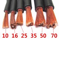 Rubber Cable Welding Machine Copper Insulated Soft Leading Wire 16 Square for 200 Models Machine