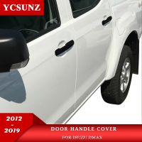 Black Door Handle Cover For Isuzu Dmax D-MAX 2012 2013 2014 2015 2016 2017 2018 2019 pick up truck car Accessories