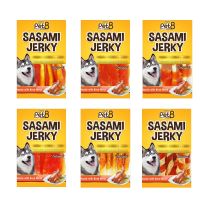 ขนมสุนัข Pet8  Sasami Jerky สันในไก่เจอกี้สไลด์ 50g.