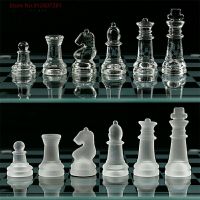 Chess Glass Crystal Chessman Accessories Prop Not Included Chessboard King Monsha L M S Puzzle Game Professional Competition