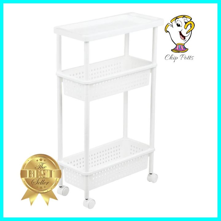 ชั้นวางของ-3-ชั้น-มีล้อ-keyway-ah-53-21-5x48x78-1-ซม-สีขาว3-tier-plastic-shelves-with-wheels-keyway-ah-53-21-5x48x78-1cm-white-ด่วน-สินค้าเหลือไม่เยอะ