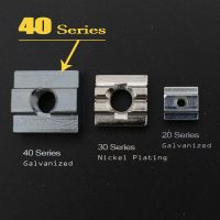 T Sliding Nut Block Square Nuts Zinc Coated Plate Aluminum For EU Standard 4040 Aluminum Profile Slot for Kossel DIY CNC Hand Tool Parts Accessories