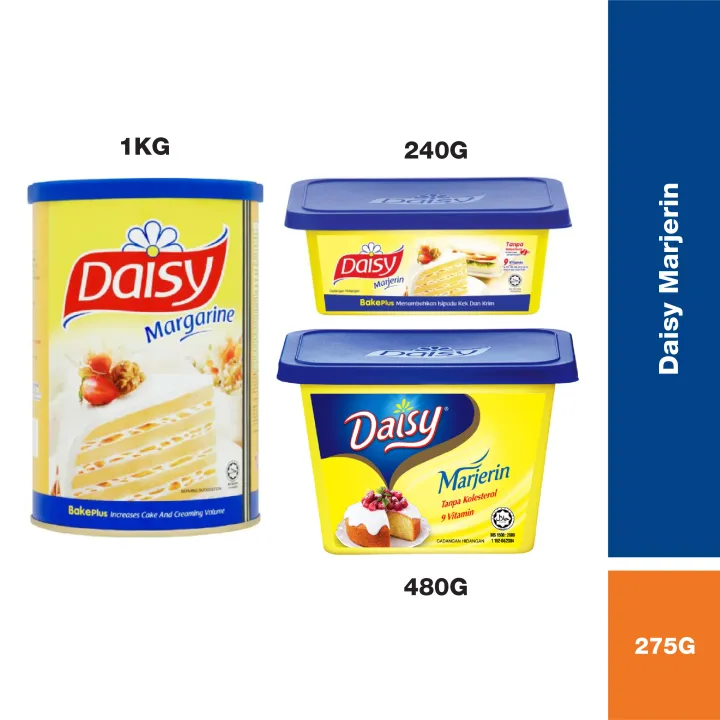 Daisy Margarine / Marjerin 240g / 480g / 1kg Lazada