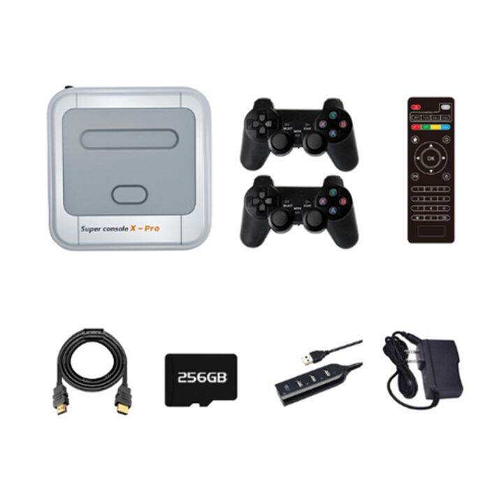 Super Console X Pro 4K HD TV Video Game Consoles for PS1/PSP Games with