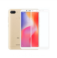 ฟิล์มกระจก นิรภัย เต็มจอ กาวเต็มแผ่น เสี่ยวมี่ เรดมี่6 / เรดมี่6เอ For Xioami Redmi 6 / Redmi 6A Full Glue Tempered Glass Screen (5.45)