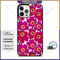 Marimekko 2563 กรณีโทรศัพท์มือถือ iPhone 14 Pro Max / iPhone 13 Pro Max / iPhone 12 Pro Max / Samsung Galaxy Note10 Plus / S22 Ultra ฝาครอบป้องกันการตก