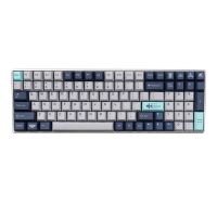 กุญแจ GMK แปซิฟิกสีย้อม PBT-23/129คีย์โปรไฟล์เชอร์รี่สำหรับคีย์บอร์ดเล่นเกมเชิงกลสวิตช์ MX