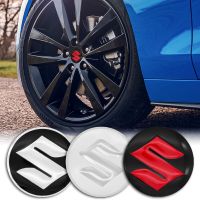 Suzuki Wheel Cap Label Car Modified Tire Center Cover Car Logo Metal Label Decorative Car Sticker 56.5mm