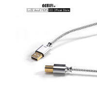 DD DdHiFi TC07BA /Bc/bl USB-A/USB-C/สาย Lightning เพื่อถอดรหัส USB-B และ TC07AC USB-C กับมาตรฐาน USB-A 2.0สายข้อมูล