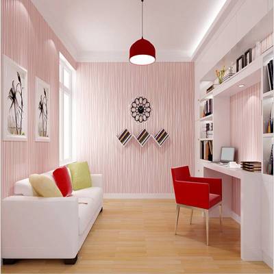 European Style Non- Wallpaper Classic Room Decor Wallcovering Luxury Solid Color Stickers Wallpaper For Bedroom