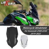 Motorcycle Sports Windshield Windscreen Deflector Visor Viser For Kawasaki Z250 Z400 2019-2022 Z 400 Accessories Double Bubble