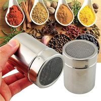 hotx【DT】 3 Sizes Cinnamon Gauze Mesh Jar Seasoning Bottle Sifter Lid Tools