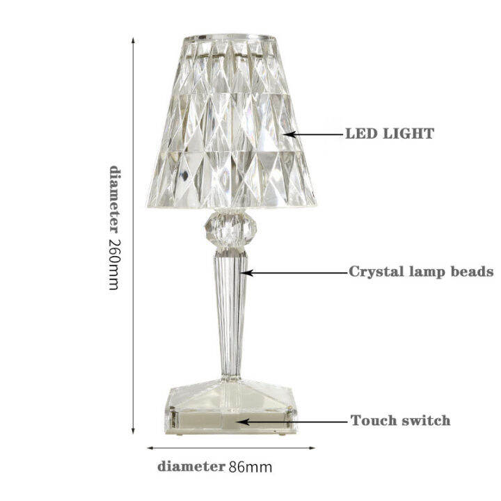 led-crystal-projection-desk-lamp-usb-charging-touch-sensor-restaurant-bar-decoration-table-lights-romantic-night-lamp-decor